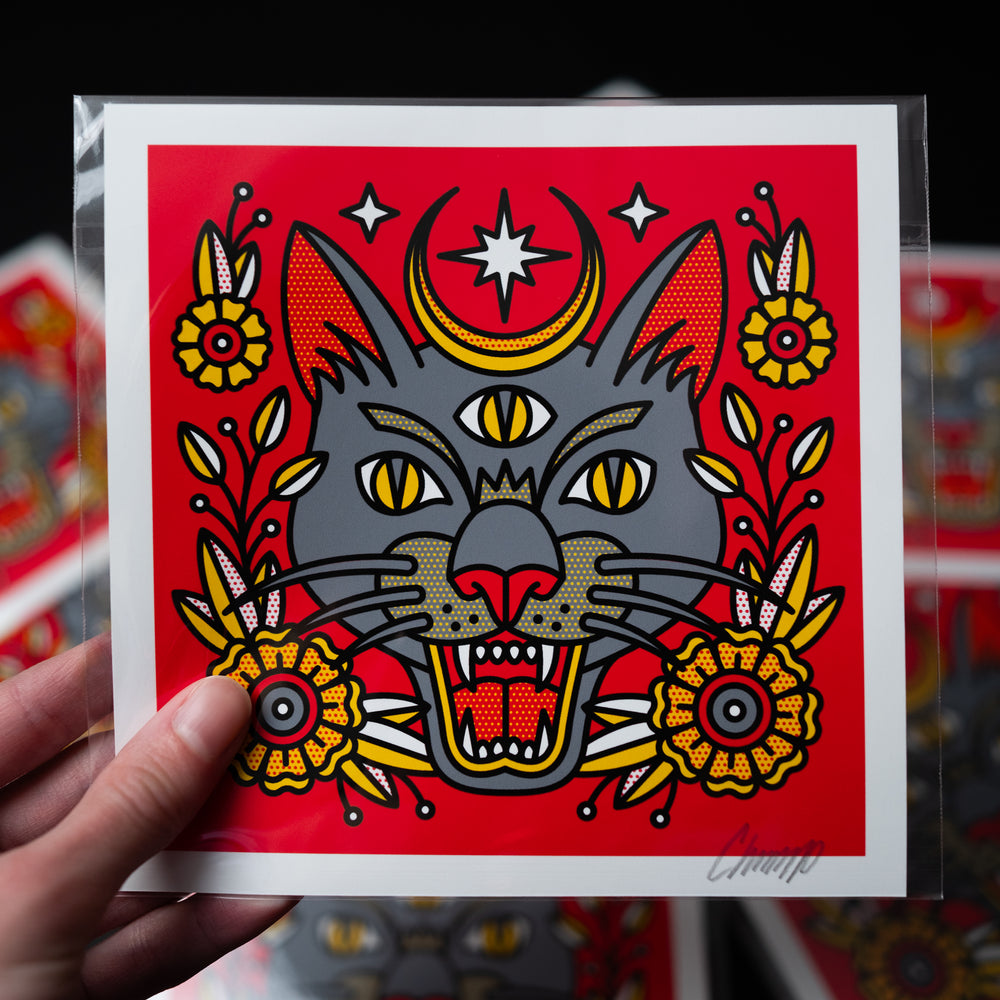 Cat Mini Print