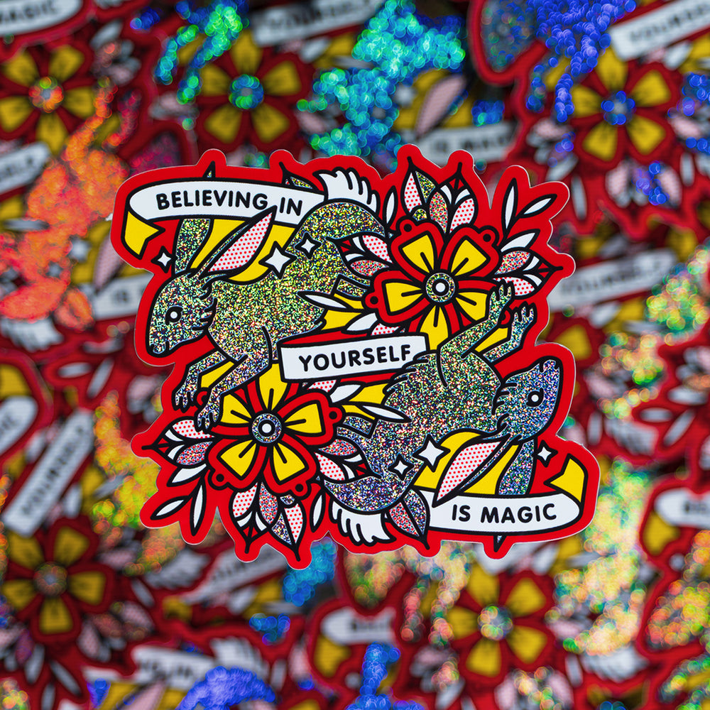 Believing In Yourself Pixie Dust Sticker
