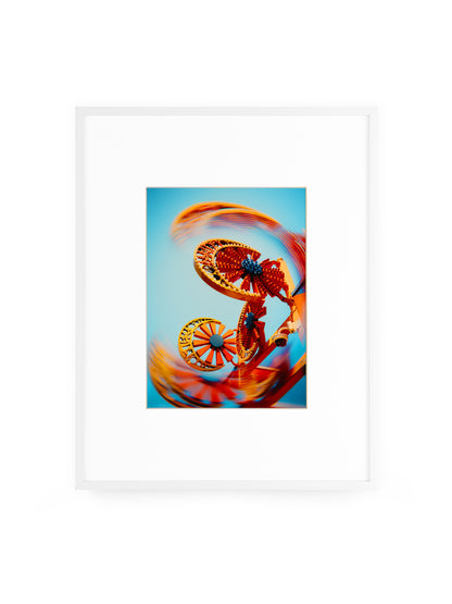 Luna Park [Coney Island, Brooklyn] - Framed 6x8.25", White Semi Gloss