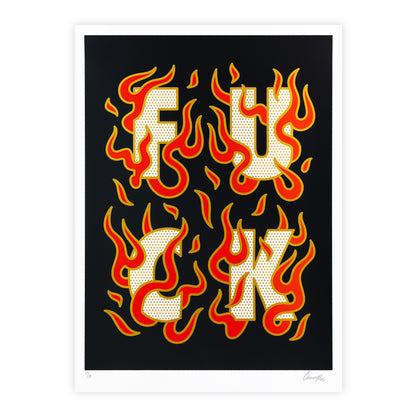 F*CK • Limited Edition Print • Black