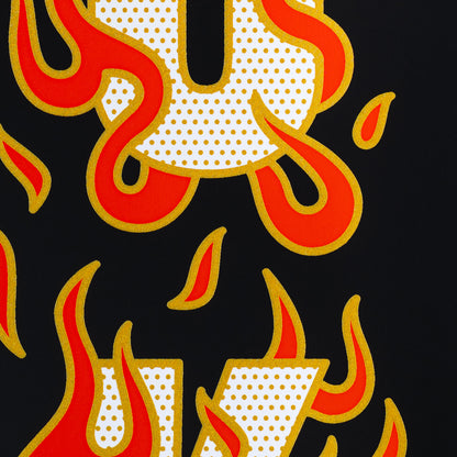 F*CK • Framed Limited Edition Print • Black