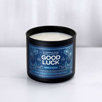 Good Luck • Ferns & Petals Candle