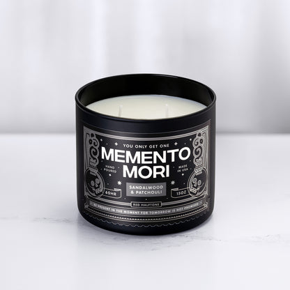 Memento Mori • Sandalwood & Patchouli Candle