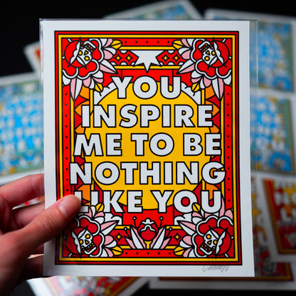 Nothing Like You Mini Print