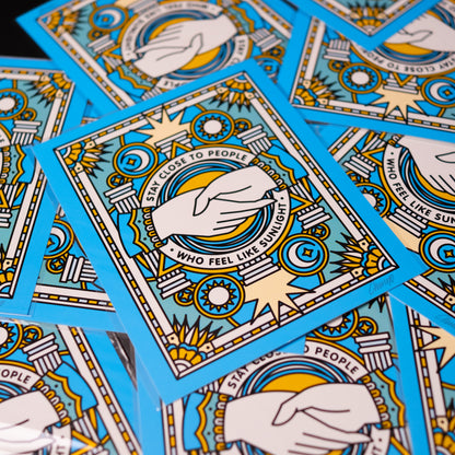 Stay Close Mini Print