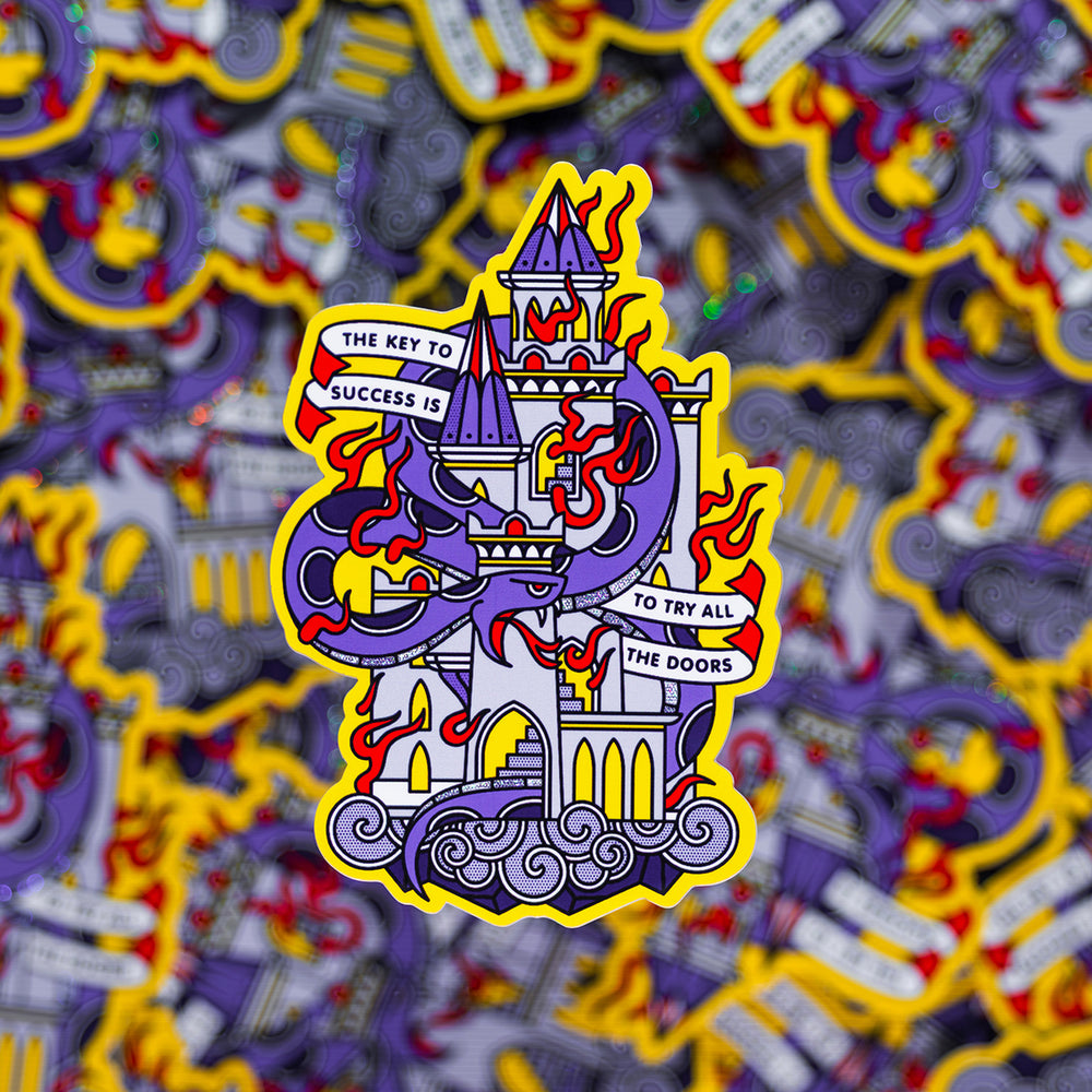 Key To Success Pixie Dust Sticker